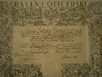 Patent oficerski ppor. Wiktora Ziemi�skiego wystawiony dn. 15 pa�dziernika 1938 r. (dok. ze zb. rodzinnych).