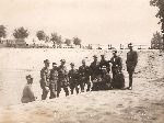 Fotografia pami�tkowa z okresu s�u�by wojskowej por. Czes�awa Bry�skiego; okres mi�dzywojenny (archiwum rodzinne).