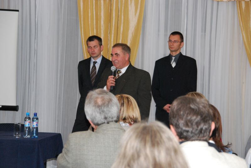 Alfred Nowi�ski na konferencji inauguruj�cej dzia�alno�� portalu Bohaterowie1939.pl, 14 wrze�nia 2010 r. (fot. Ewa Prengowska).