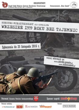 Mi�dzyszkolny Konkurs Historyczny &raquo;Wrzesie� 1939 roku bez tajemnic&laquo;