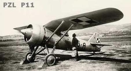 PZL P.11 - polski samolot my�liwski (ze zbior�w rodziny Kuik).