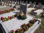 W�oc�awek, ul. Chopina, kwatera wojenna. Stan z dn. 03. 09. 2011 r. (fot. Zbigniew Adamas).