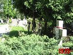 Pruszk�w, ul. Cmentarna, kwatera wojenna. Stan z dn. 28. 06. 2012 r. (fot. Tomasz Karolak).