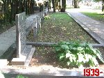 B�onie, ul. Towarowa, mogi�a zbiorowa. Stan z dn. 05. 07. 2012 r. (fot. Tomasz Karolak).
