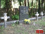B�onie, ul. Towarowa, mogi�a zbiorowa. Stan z dn. 05. 07. 2012 r. (fot. Tomasz Karolak).