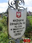 Borz�cin Du�y, kwatera wojenna. Stan z dn. 31. 08. 2011 r. (fot. Tomasz Karolak).