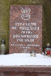 Szczawin Ko�cielny, kwatera wojenna. Stan z marca 2010 r. (fot. Krzysztof Zadro�ny / www.tradytor.pl).