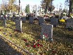 ��d�, ul. Wojska Polskiego, kwatera wojenna. Stan z dn. 03. 11. 2011 r. (fot. Zbigniew Adamas).