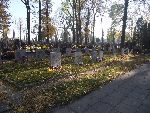 ��d�, ul. Wojska Polskiego, kwatera wojenna. Stan z dn. 03. 11. 2011 r. (fot. Zbigniew Adamas).