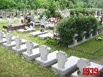 Skierniewice, ul. Kozietulskiego, kwatera wojenna. Stan z dn. 25. 06. 2011 r. (fot. Tomasz Karolak).