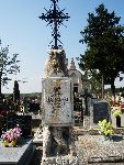 Mnich, mogi�a indywidualna (1). Stan z dn. 13. 09. 2014 r. (fot. Witold Rapsiewicz).