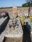 Strzelce, mogi�a indywidualna. Stan z dn. 28. 09. 2014 r. (fot. Witold Rapsiewicz).