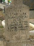 Radziejowice, mogi�a indywidualna (3). Stan z dn. 30 marca 2019 r. (fot. Tomasz Kuran).