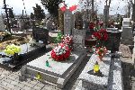 Choce�, mogi�a indywidualna. Stan z dn. 02. 04. 2012 r. (fot. Jacek Kopi�ski).