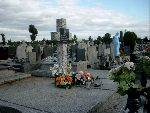 Kutno - ��koszyn, ul. ��koszy�ska, mogi�a zbiorowa. Stan z dn. 16. 09. 2011 r. (fot. Witold Rapsiewicz).
