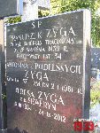 Warszawa, ul. Wa�brzyska, gr�b rodzinny (2). Stan z dn. 13 wrze�nia 2016 r. (fot. Tomasz Karolak).