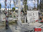 Wyszogr�d, ul. Niepodleg�o�ci, mogi�a zbiorowa (fot. T. Karolak).