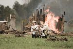 �omianki, dn. 10. 09. 2011 r. Widowisko plenerowe pt.: "Bitwa pod �omiankami 1939" (fot. �ukasz Wojtczak).
