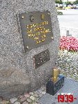 B�onie, Rynek, Pomnik Hymnu Narodowego. Stan z dn. 23. 08. 2011 r. (fot. Tomasz Karolak).