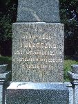 Nowy Dunin�w, Gr�b-Obelisk ku Czci Walcz�cych o Woln� Polsk�. Stan z dn. 05. 08. 2008 r. (fot. Zbigniew Adamas).