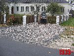 �aziska, pomnik. Stan z dn. 20. 10. 2014 r. (fot. Tomasz Karolak).