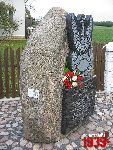 �aziska, pomnik. Stan z dn. 20. 10. 2014 r. (fot. Tomasz Karolak).