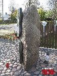 �aziska, pomnik. Stan z dn. 20. 10. 2014 r. (fot. Tomasz Karolak).