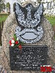 �aziska, pomnik. Stan z dn. 20. 10. 2014 r. (fot. Tomasz Karolak).