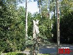 Milan�wek, Pl. Stefana Starzy�skiego, Pomnik Bohater�w. Stan z dn. 30. 08. 2012 r. (fot. Tomasz Karolak).