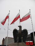 Leszno, Al. Wojska Polskiego, g�az pami�tkowy. Stan z dn. 04. 12. 2011 r. (fot. Tomasz Karolak).