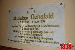 Sochaczew, ul. Wyszy�skiego, tablica pami�tkowa (fot. T. Karolak)