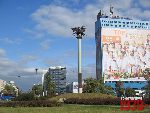 Warszawa, Rondo Jazdy Polskiej, pomnik. Stan z dn. 26 wrze�nia 2016 r. (fot. Tomasz Karolak).